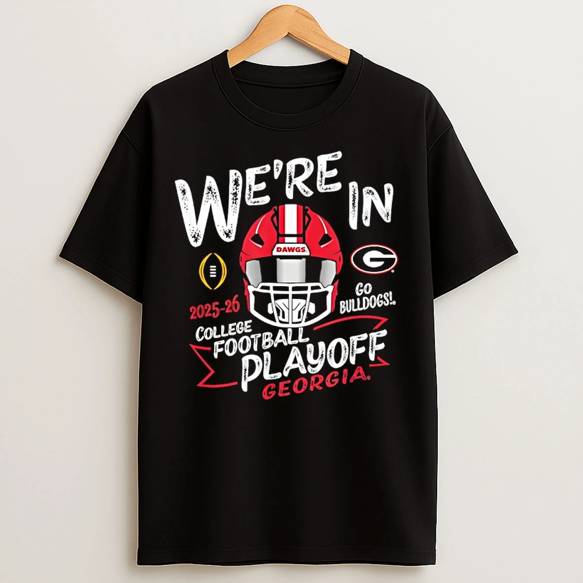 Classic Georgia Bulldogs Cfp College Football Playoff 2025 26 T Shirts