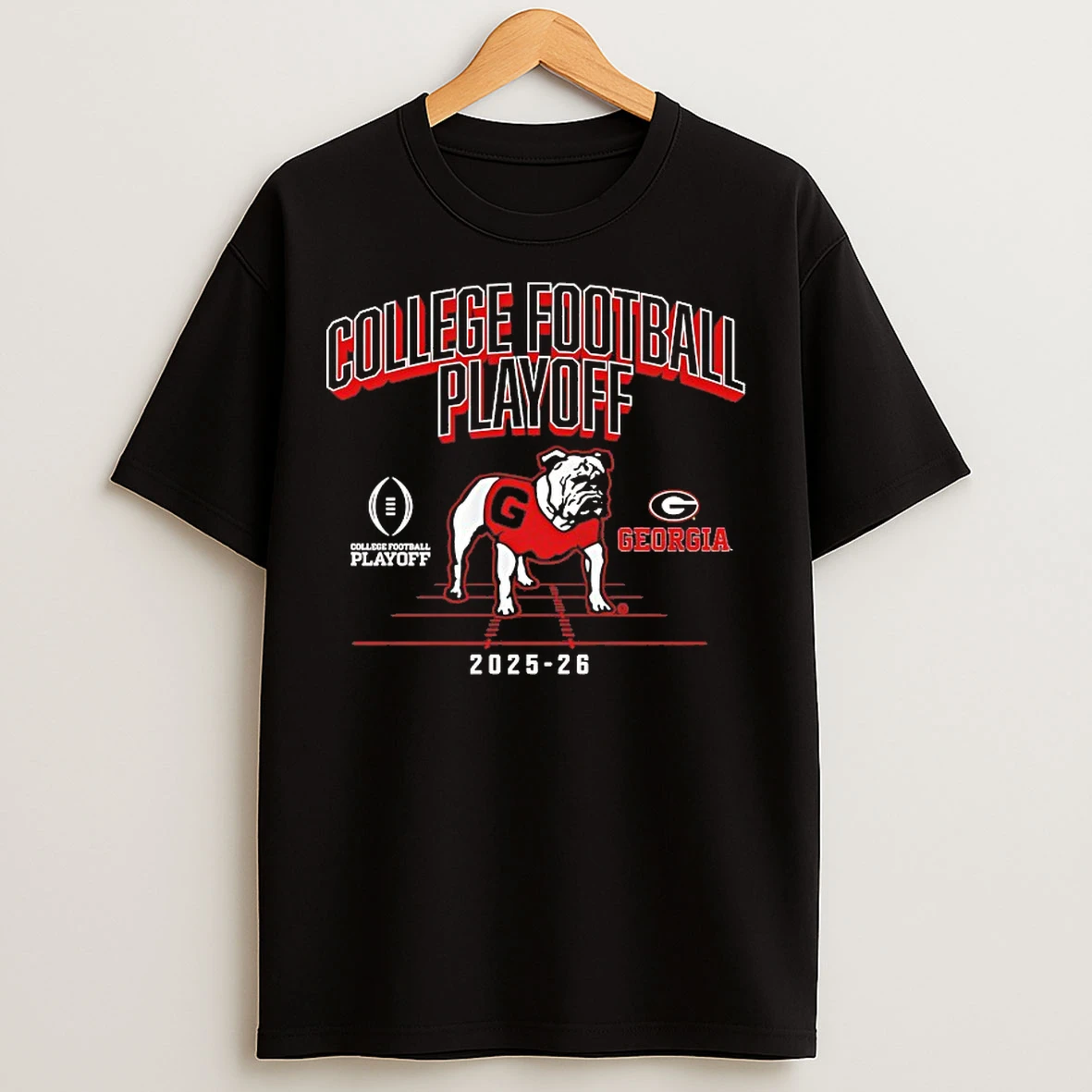 Classic Georgia Bulldogs College Football Playoff 2025 2026 T Shirts
