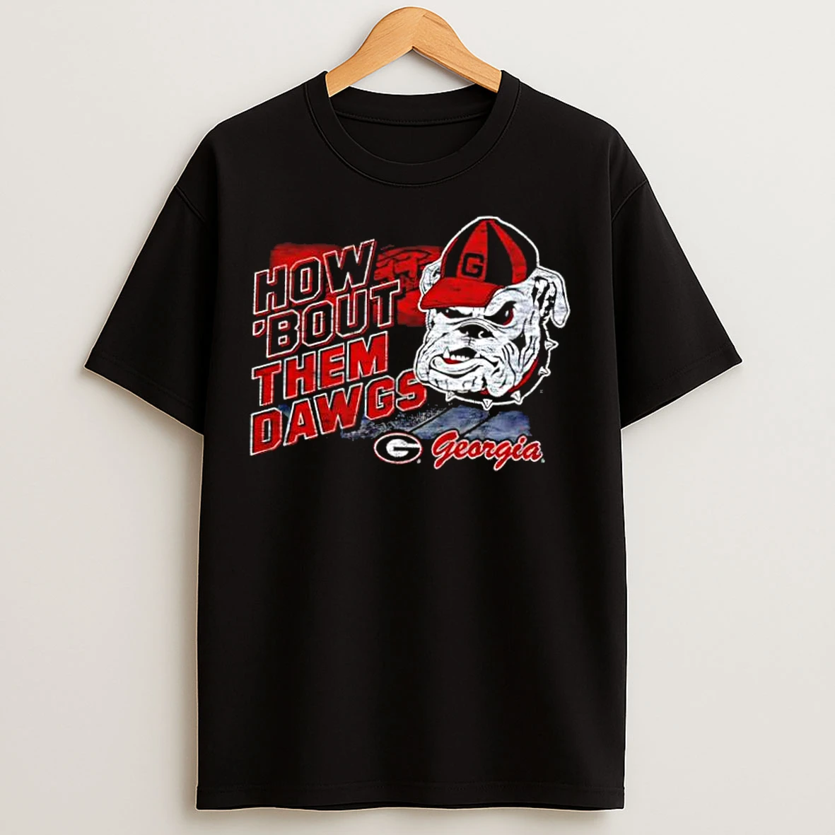 Classic Georgia Bulldogs How Bout Them Dawgs Retro T Shirts