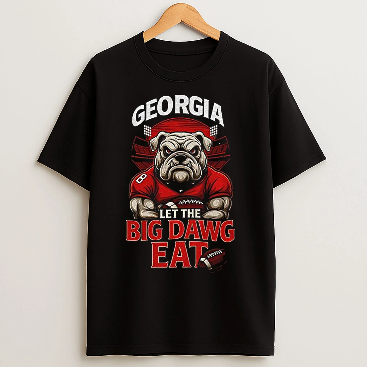 Classic Georgia Bulldogs Let The Big Dawg Eat T Shirts