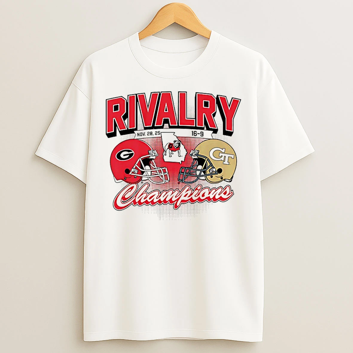 Classic Georgia Bulldogs Rivalry Winner 2025 T Shirts