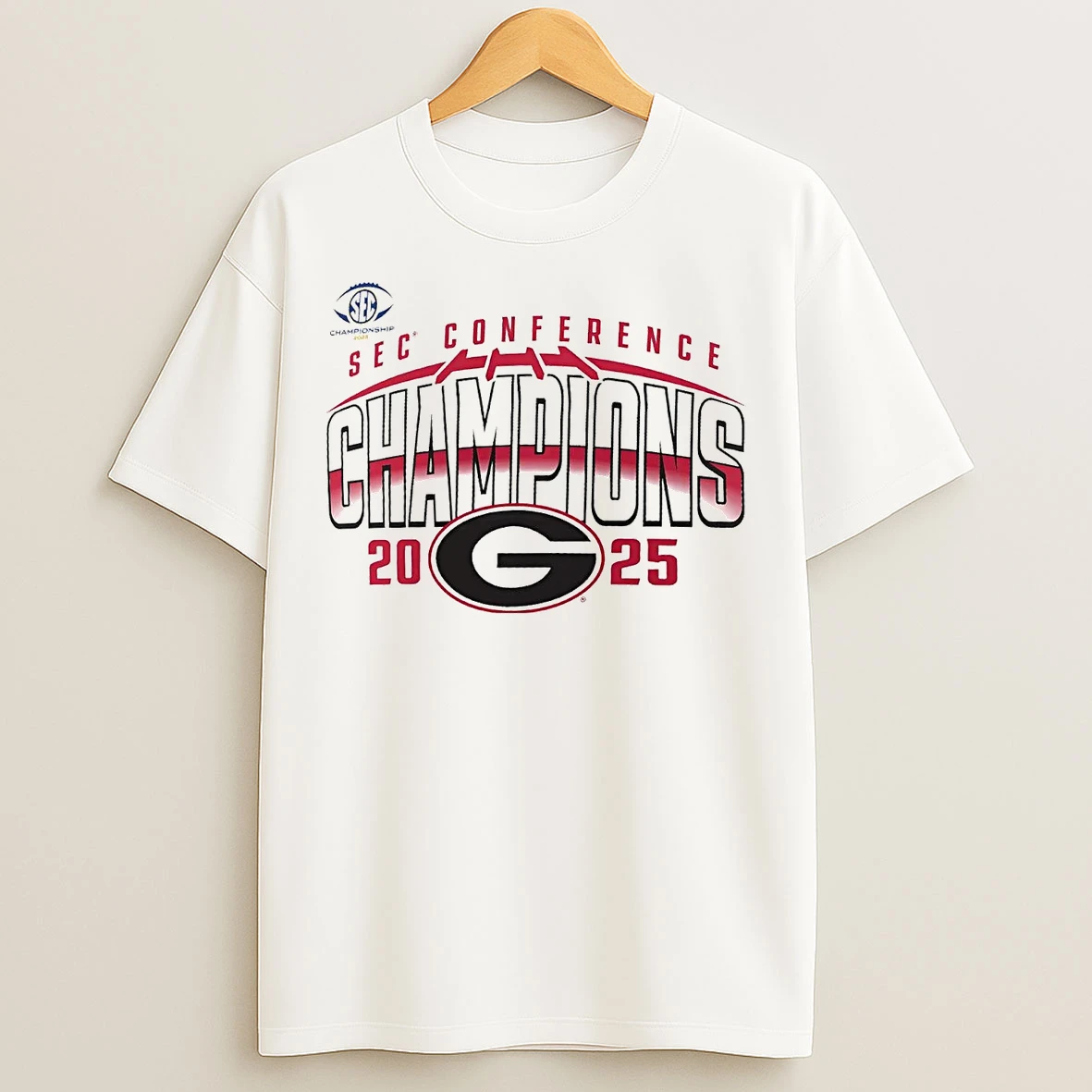 Classic Georgia Bulldogs Sec Conference Champions 2025 T Shirts