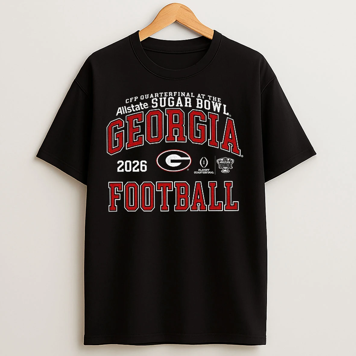 Classic Georgia Bulldogs Sugar Bowl 2025 2026 Cfp Quarterfinal T Shirts