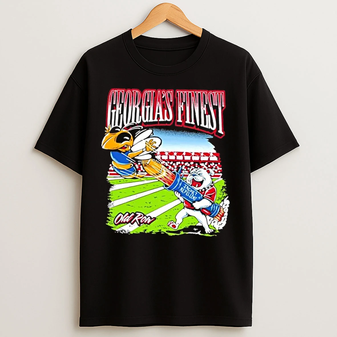 Classic Georgia Bulldogs Beat Georgia Tech Yellow Jackets Gas Finest Dawg T Shirts