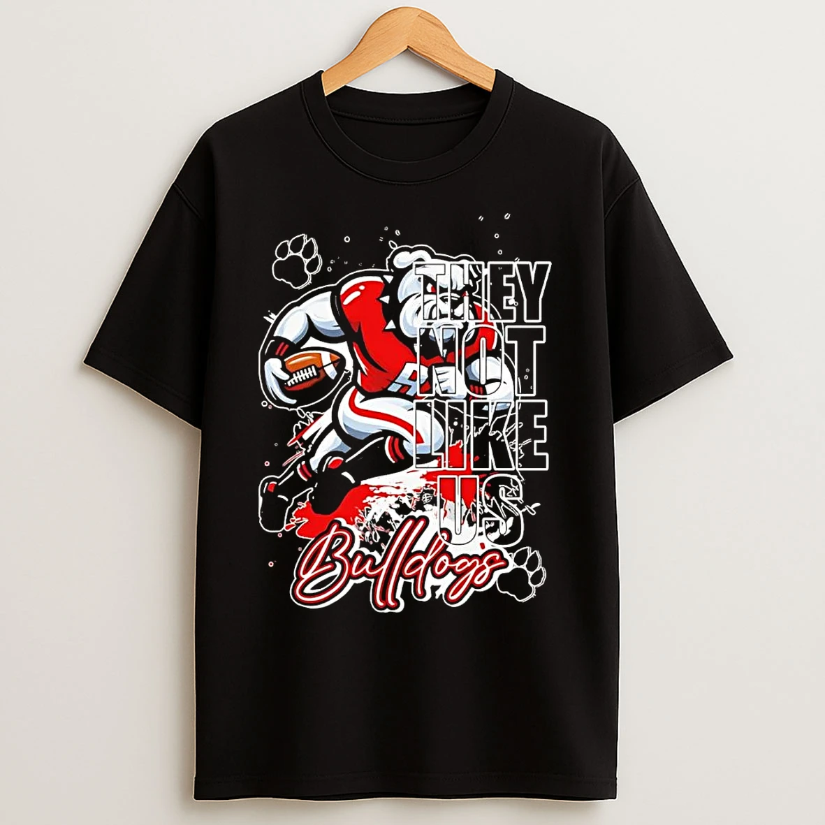 Classic Georgia Bulldogs They Not Like Us T Shirts