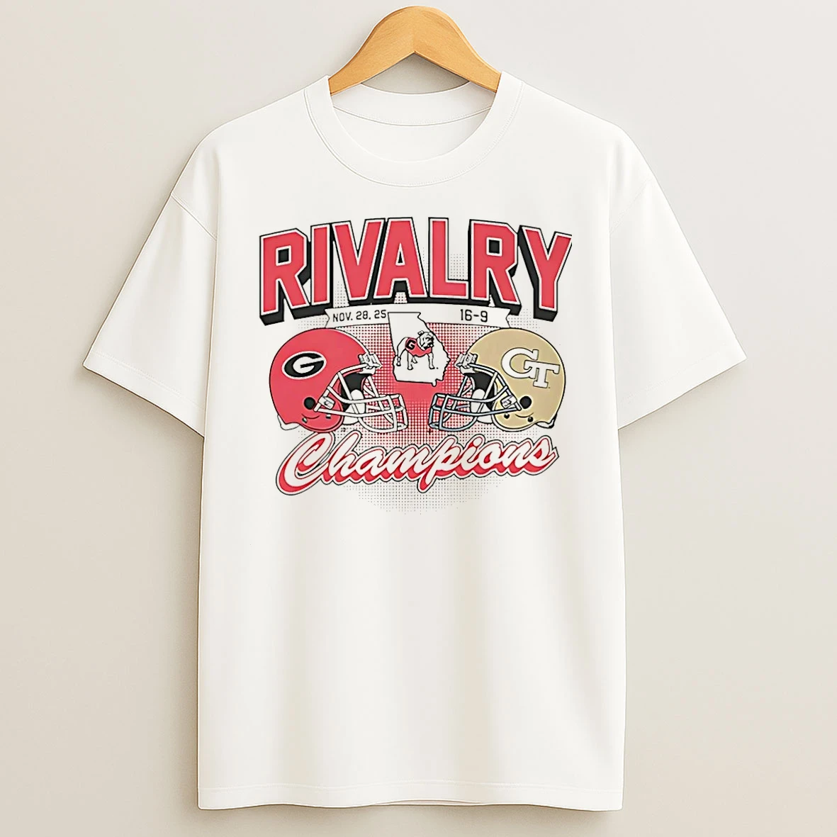 Classic Georgia Football Rivalry Winner 2025 Christmas T Shirts