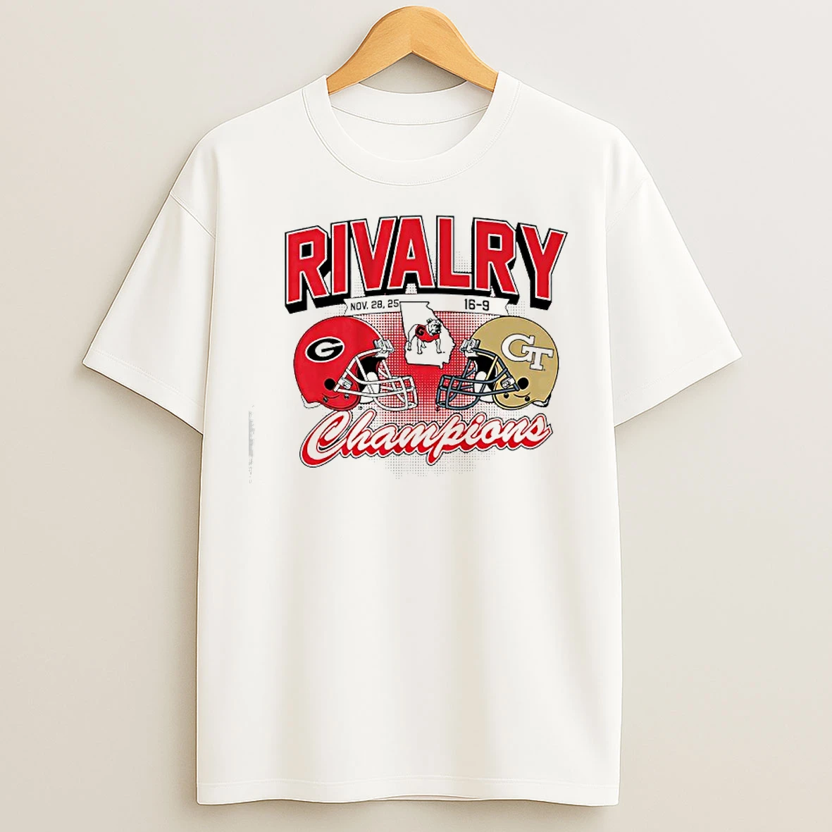 Classic Georgia Rivalry Winner 2025 T Shirts