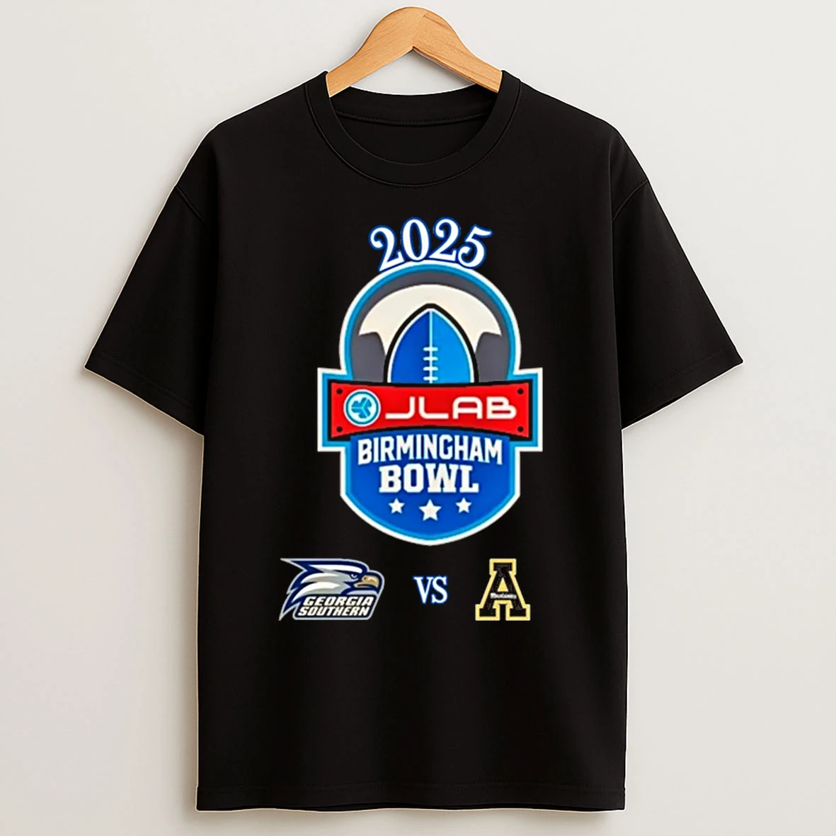 Classic Georgia Southern Eagles Vs App State Mountaineers 2025 Birmingham Bowl T Shirts
