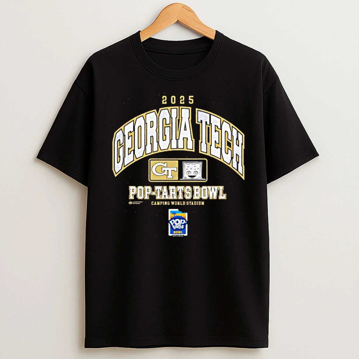 Classic Georgia Tech 2025 Pop Tarts Bowl Camping World Stadium T Shirts