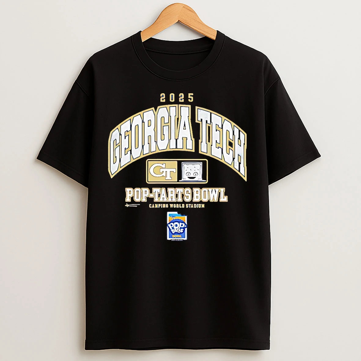 Classic Georgia Tech Yellow Jackets 2025 Pop Tarts Bowl T Shirts