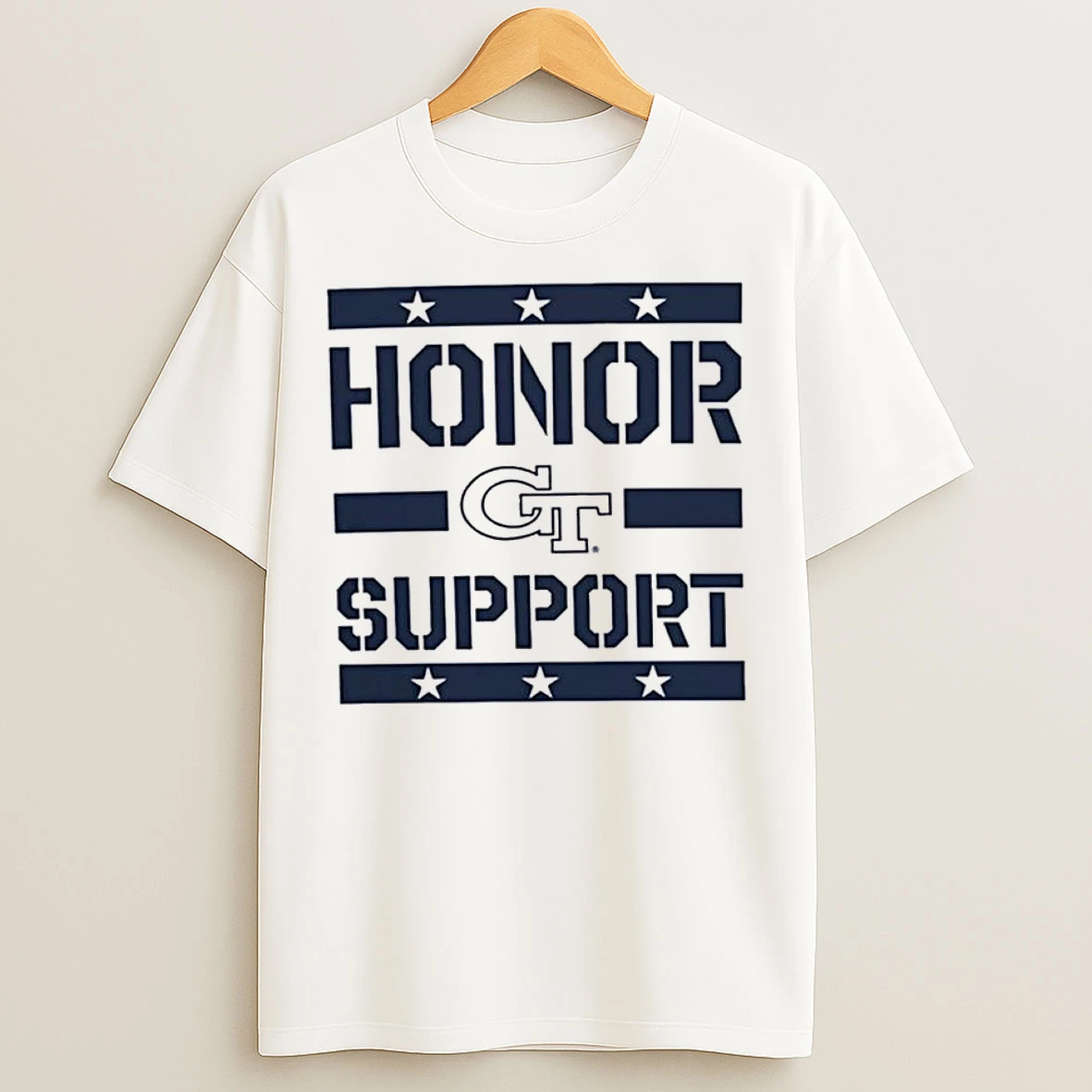 Classic Georgia Tech Yellow Jackets Honor And Support T Shirts