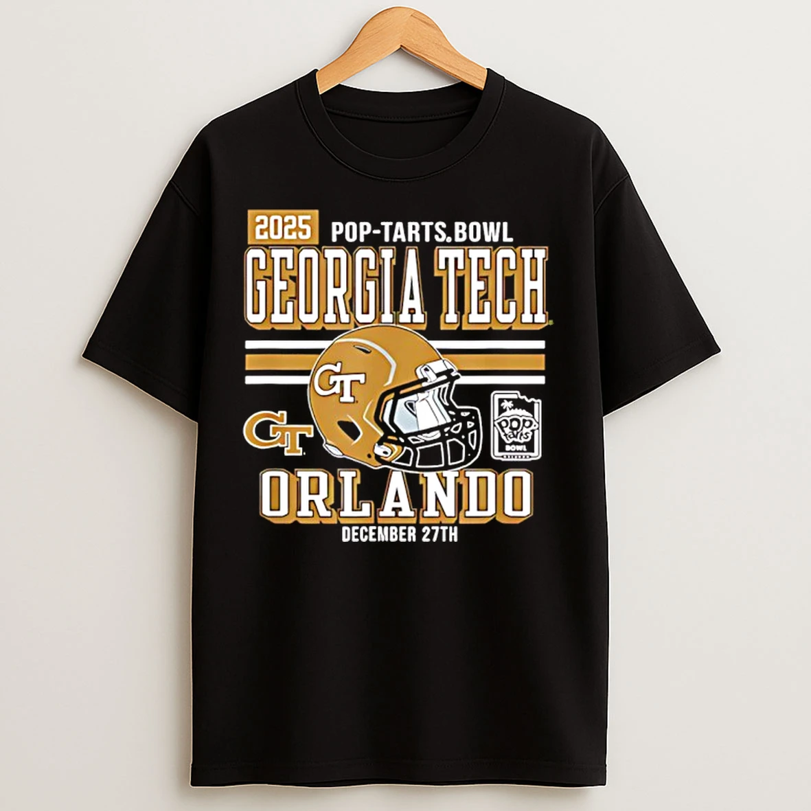Classic Georgia Tech Yellow Jackets Pop Tarts Bowl 2025 T Shirts