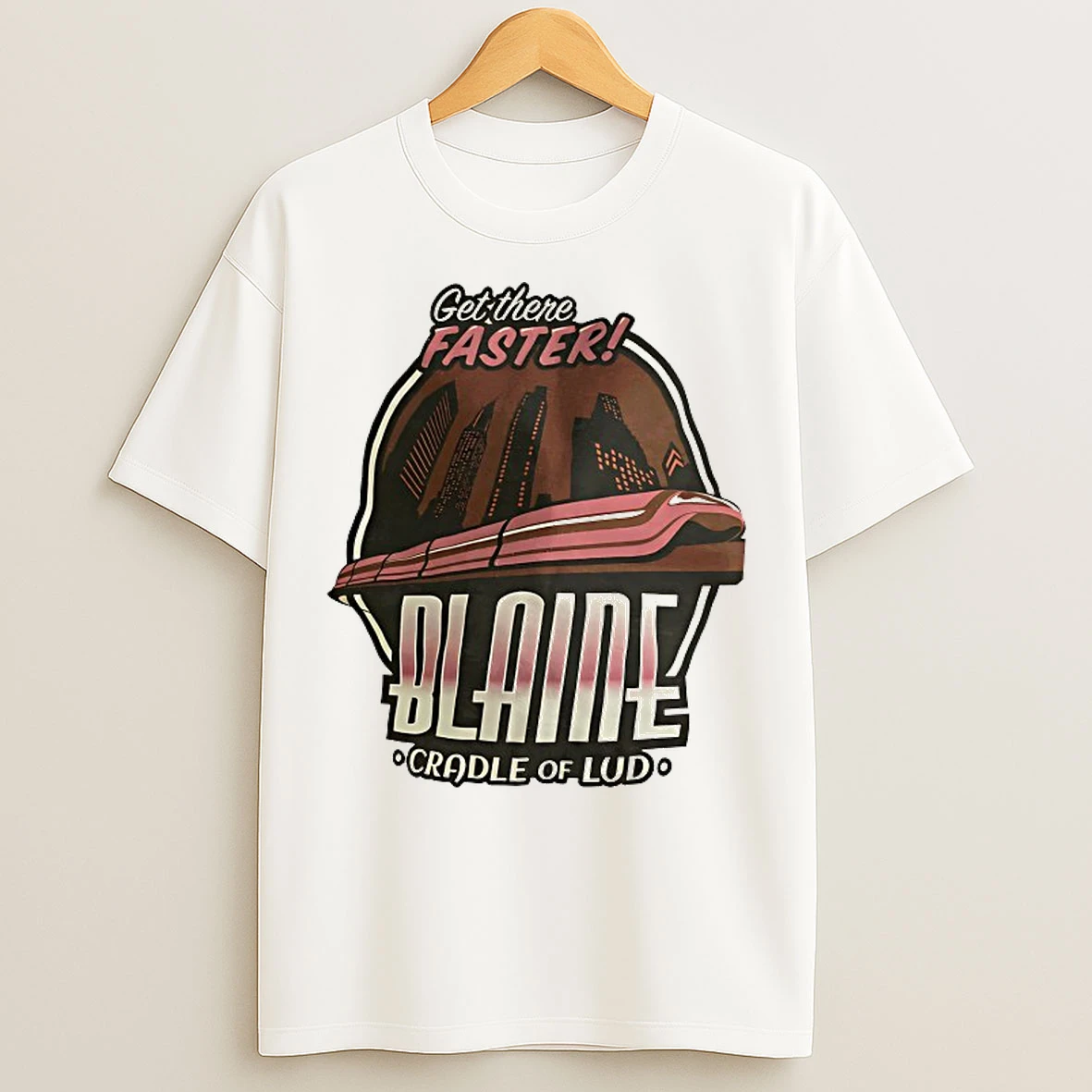 Classic Get There Faster Blame Cradle Of Lud T Shirts