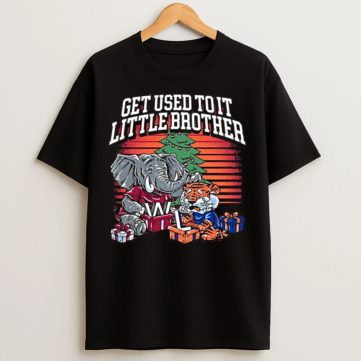 Classic Get Used To It Little Brother Alabama Beat Auburn T Shirts