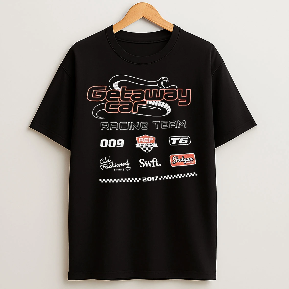 Classic Getaway Car Racing Team Taylor T Shirts