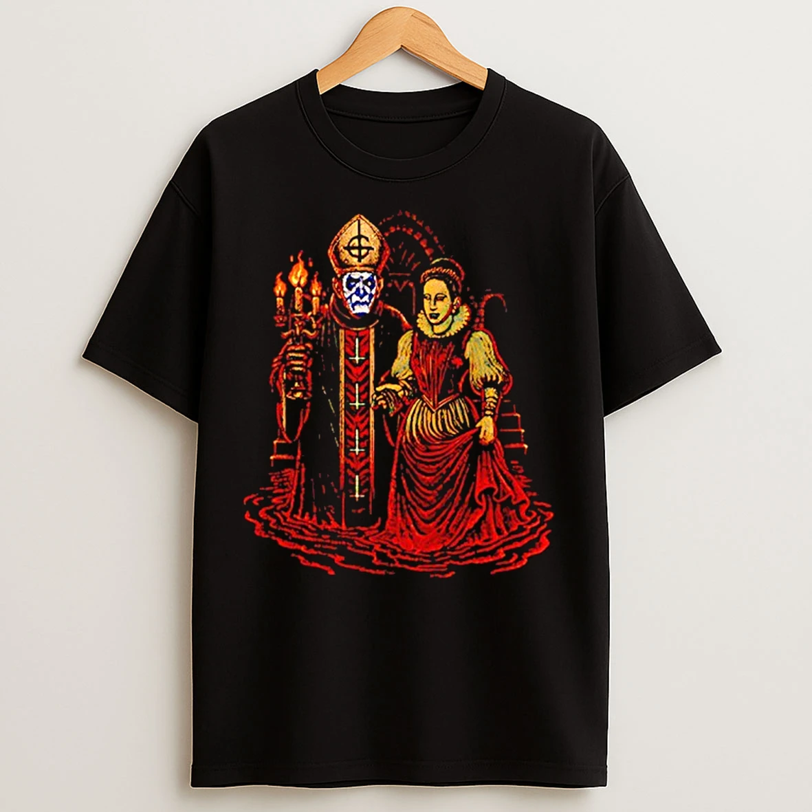 Classic Ghost Elizabeth And Papa T Shirts