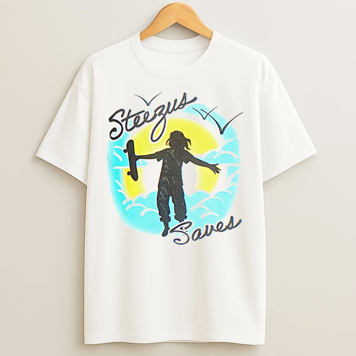 Classic Girls Can Skateboard Steezus Saves T Shirts