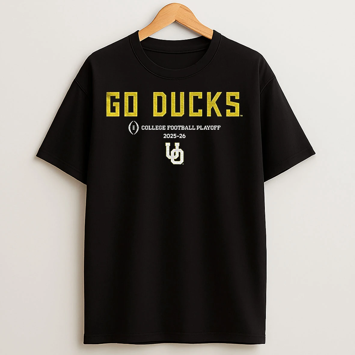 Classic Go Duck Oregon Ducks Football 2025 2026 College Football Playoff T Shirts