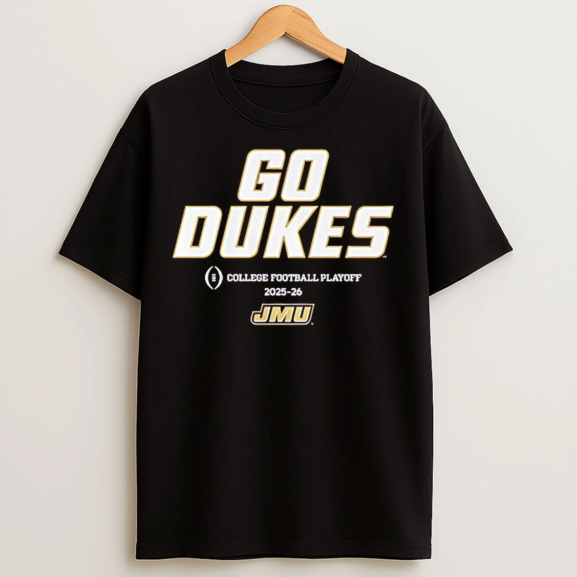Classic Go Ducks Jmu 2025 Cfp Team Slogan T Shirts