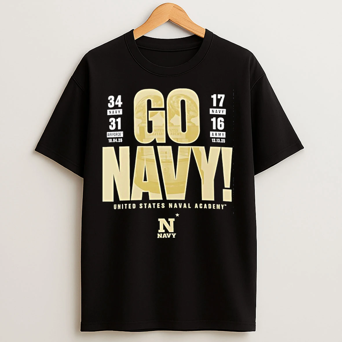 Classic Go Navy Navy Midshipmen Beat Air Force And Army United States Naval Academy 2025 T Shirts