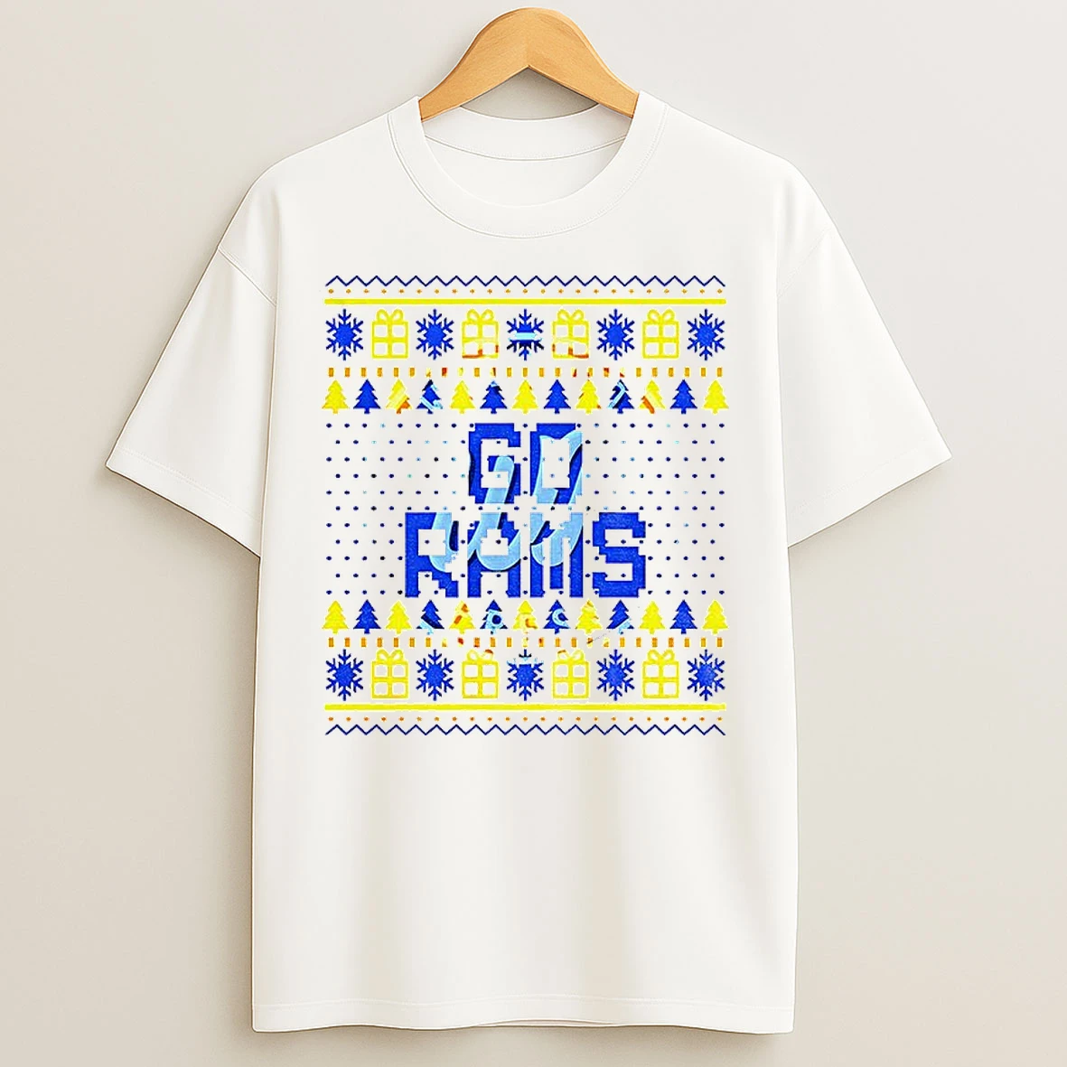 Classic Go Rams Los Angeles Rams Football Nfl Merry Christmas T Shirts