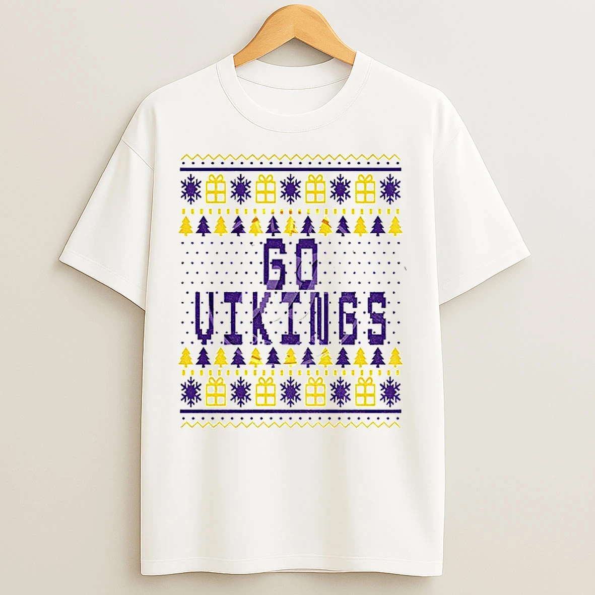 Classic Go Vikings Minnesota Vikings Nfl Football Merry Christmas 2025 T Shirts