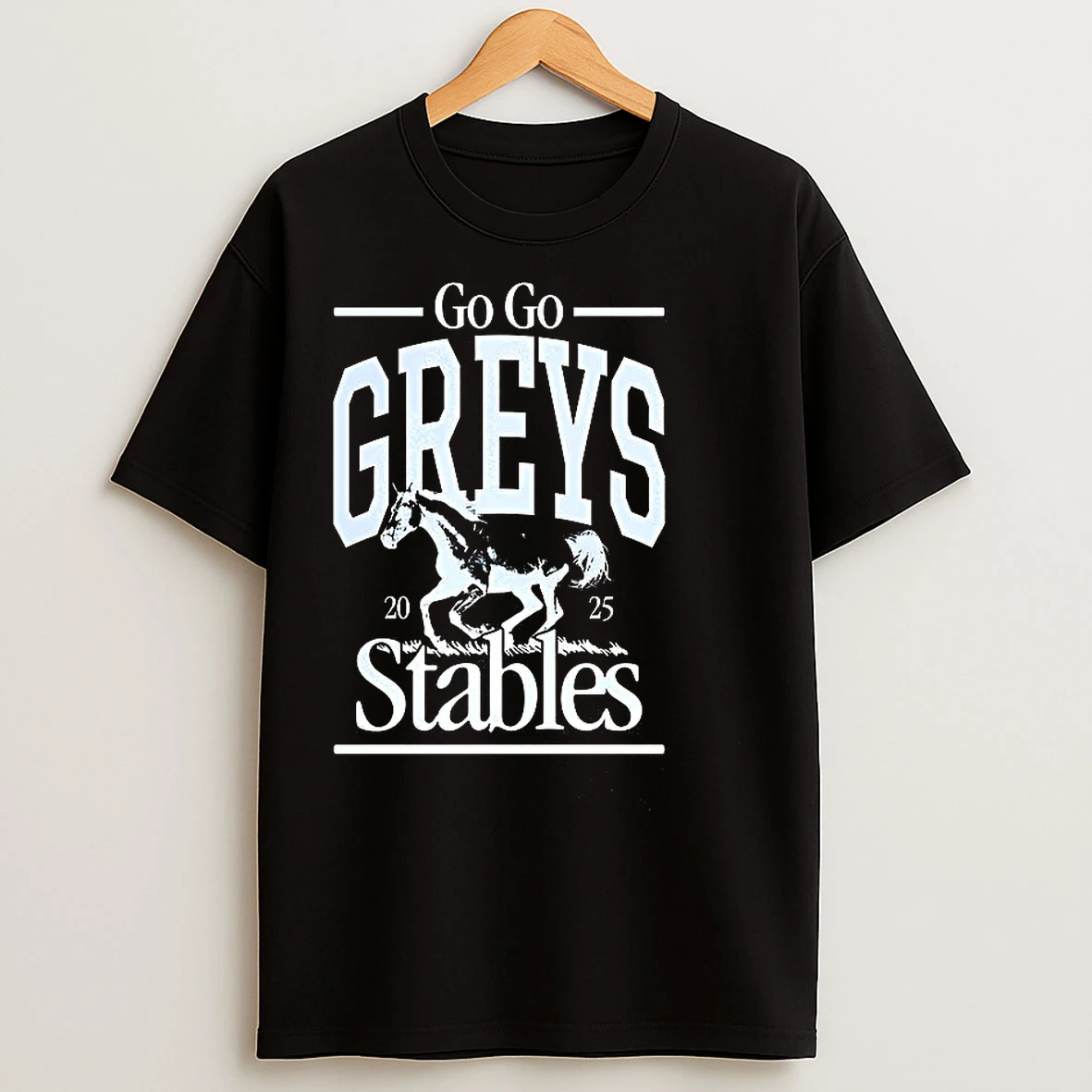 Classic Go Go Greys 2025 Horse T Shirts