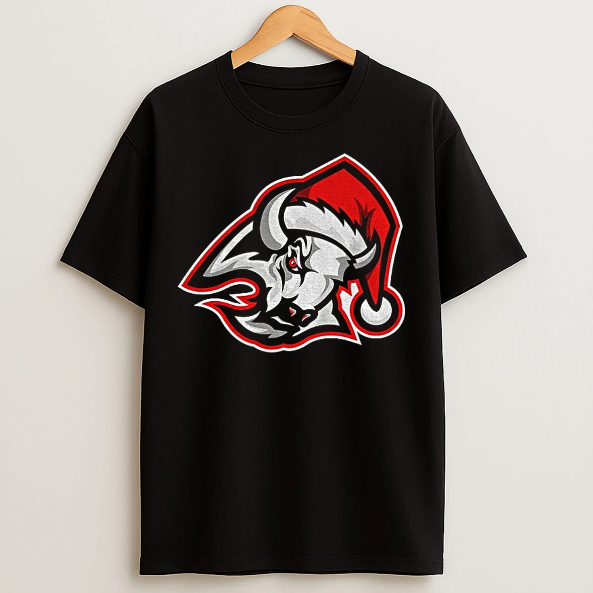 Classic Goathead Santa Hat Buffalo Sabres Nhl Hockey 2025 Merry Christmas T Shirts
