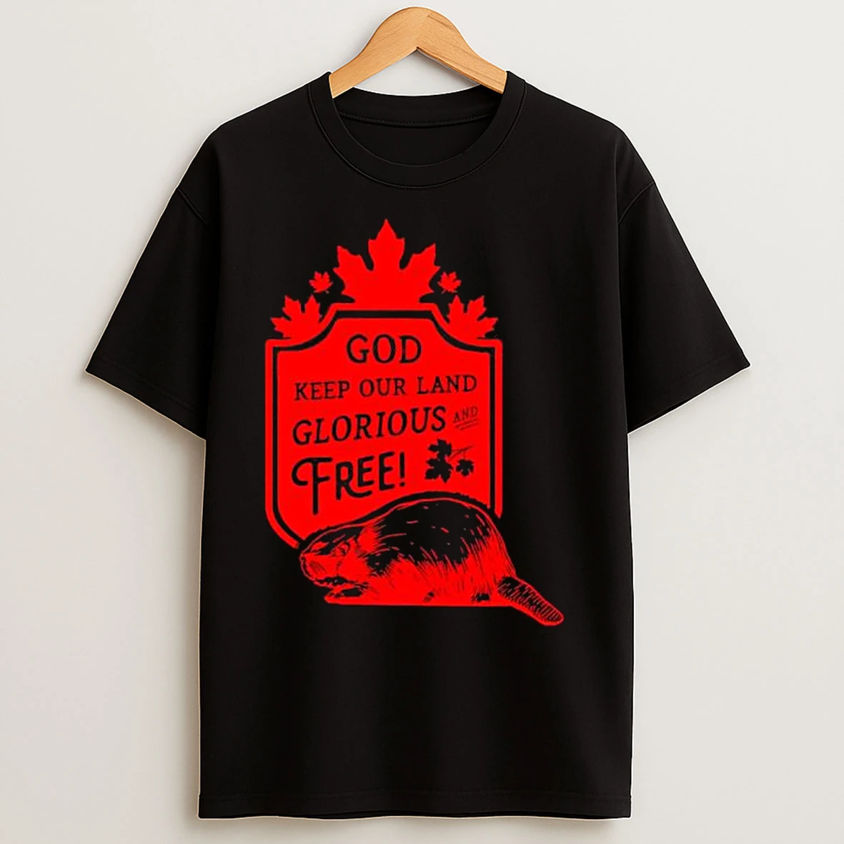 Classic God Keep Our Land Glorious Free Graphic T Shirts