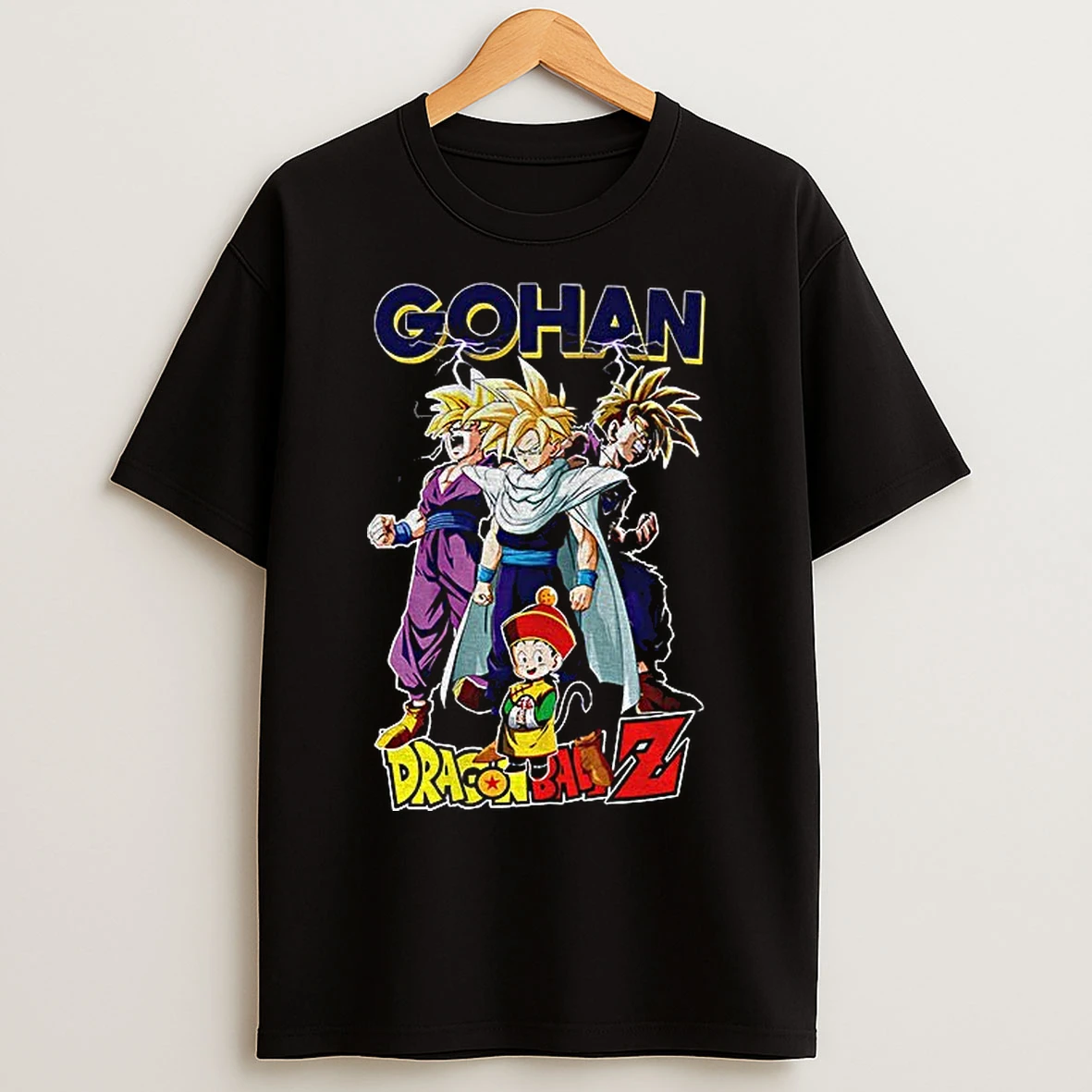 Classic Gohan Dragon Ball Z Son Goku Dragonball Anime Graphic T Shirts