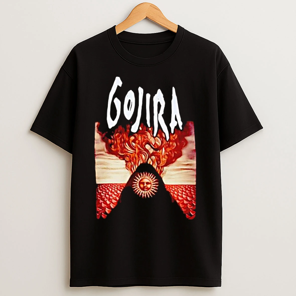 Classic Gojira Magma Graphic T Shirts
