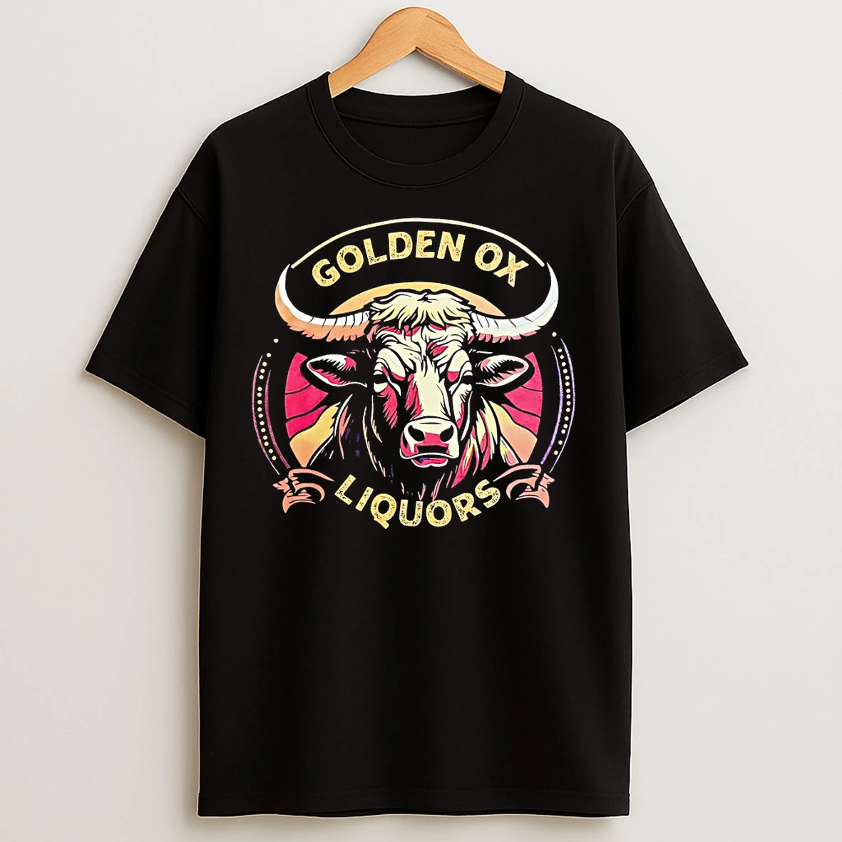 Classic Golden Ox Liquors T Shirts