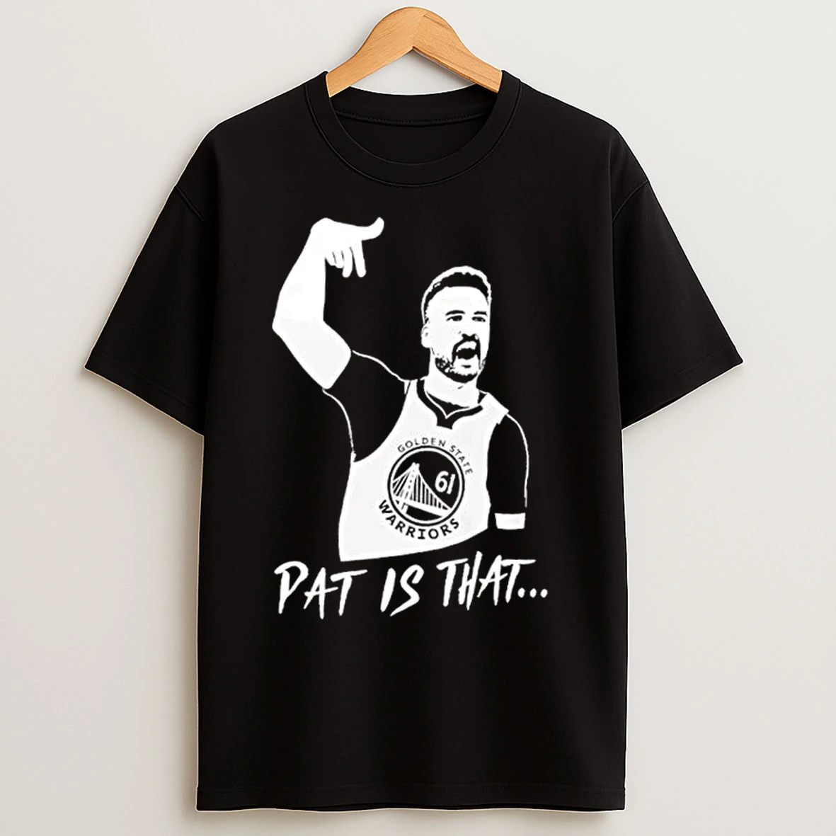 Classic Golden State Warriors 61 Pat Spencer Pat Is That Signature T Shirts