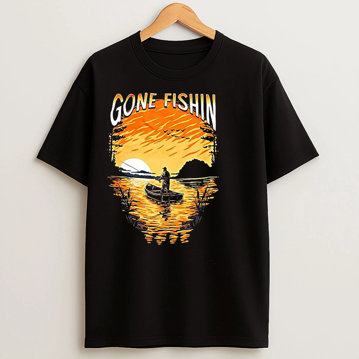 Classic Gone Fishin T Shirts