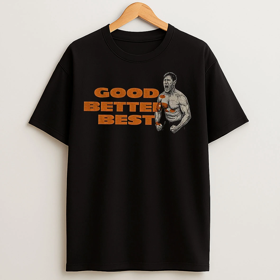 Classic Good Better Best Ben Johnson Chicago Bears Nfl Football Bear Down T Shirts