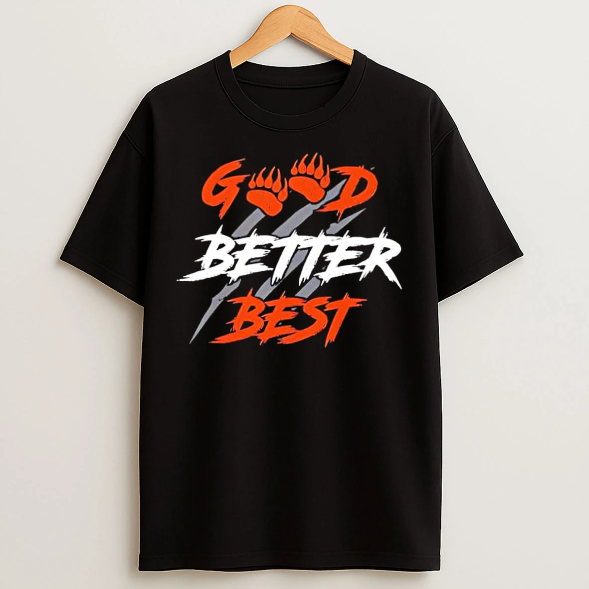Classic Good Better Best Chicago Bears Football Style T Shirts