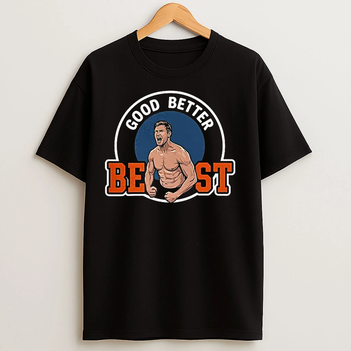Classic Good Better Best Bears Ben Johnson Logo T Shirts