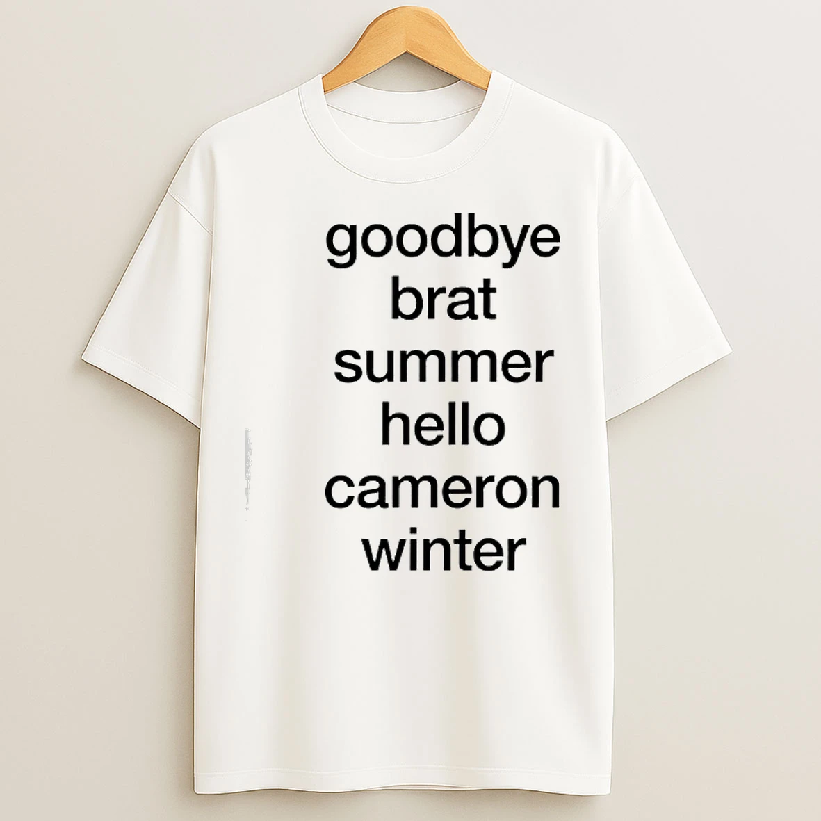 Classic Goodbye Album Summer Hello Artist Winter T Shirts