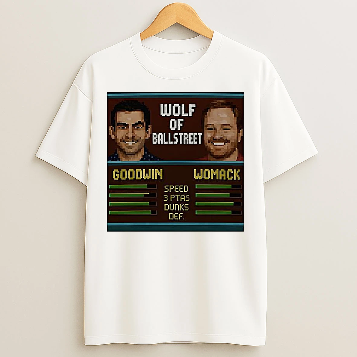 Classic Goodwin And Womack Wolf Of Ballstreet T Shirts