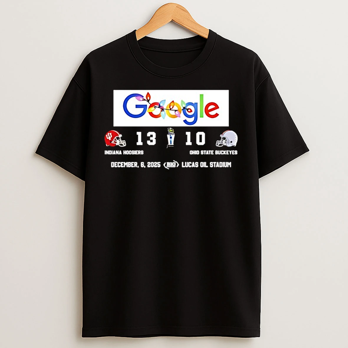 Classic Google Indiana Hoosiers 13 10 Ohio State Buckeyes Score 2025 T Shirts