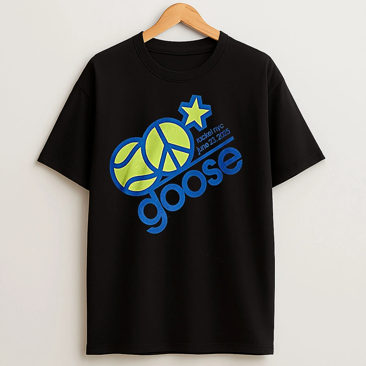 Classic Goose Racket Nyc June 23 2025 T Shirts