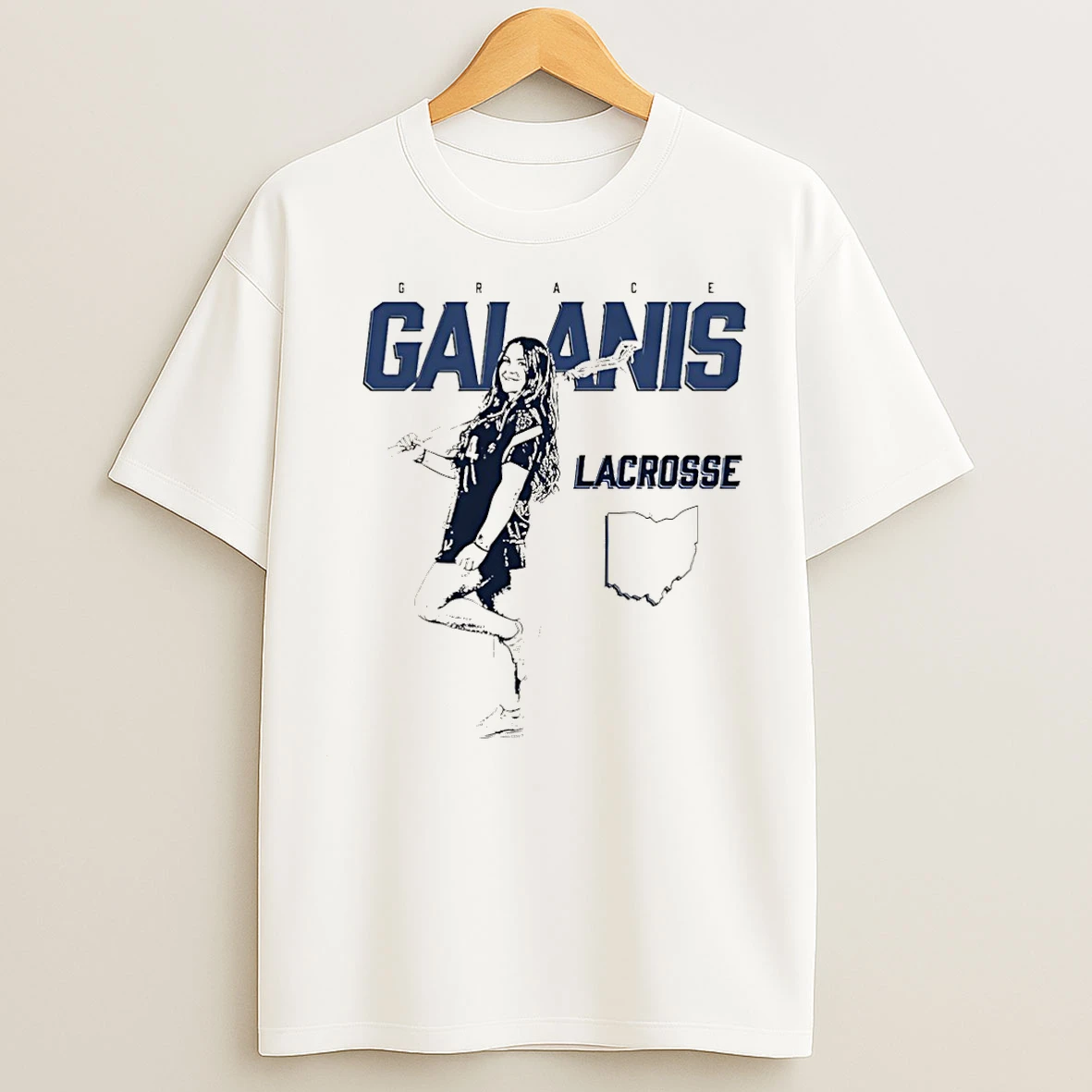 Classic Grace Galanis Xavier Lacrosse Vintage Christmas T Shirts