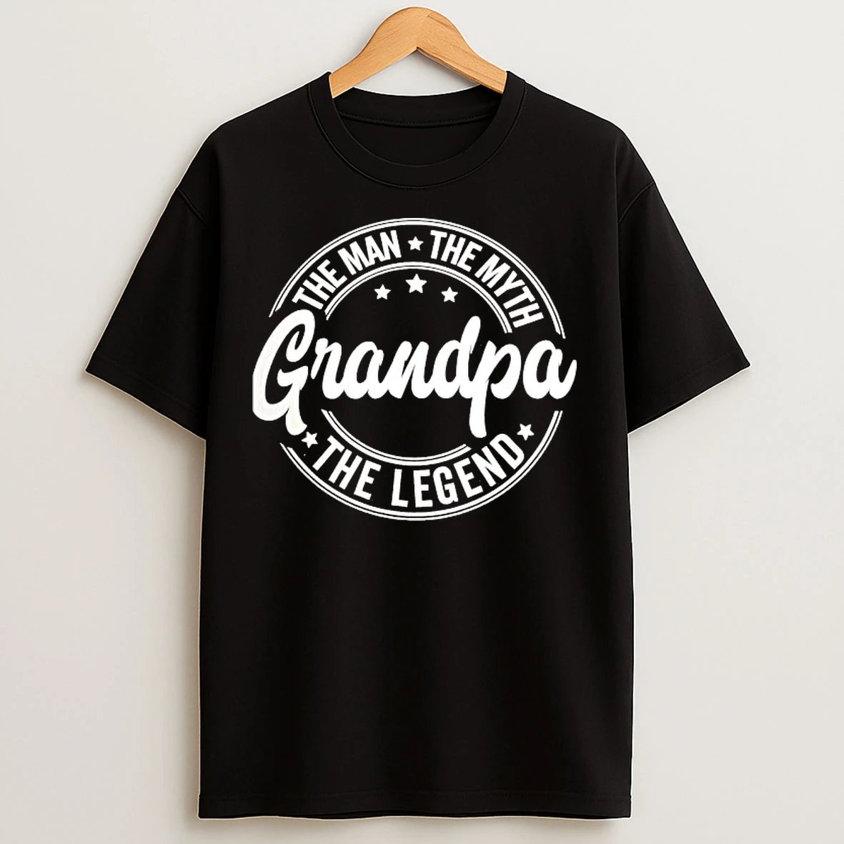 Classic Grandpa The Man The Myth The Legend T Shirts