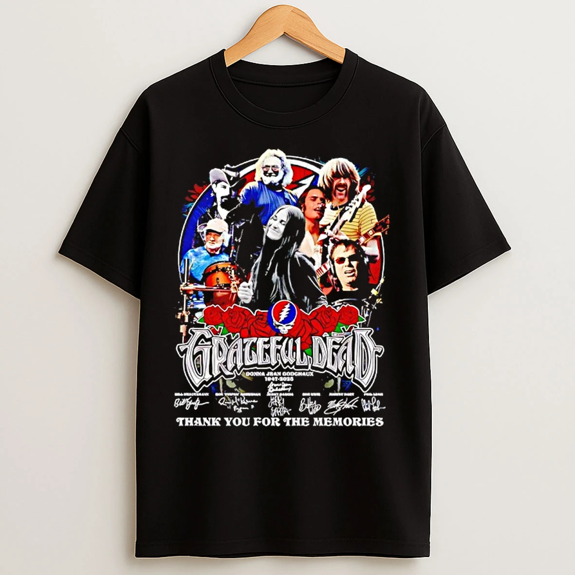 Classic Grateful Dead Donna Jean Godchaux 1947 2025 Thank You For The Memories T Shirts