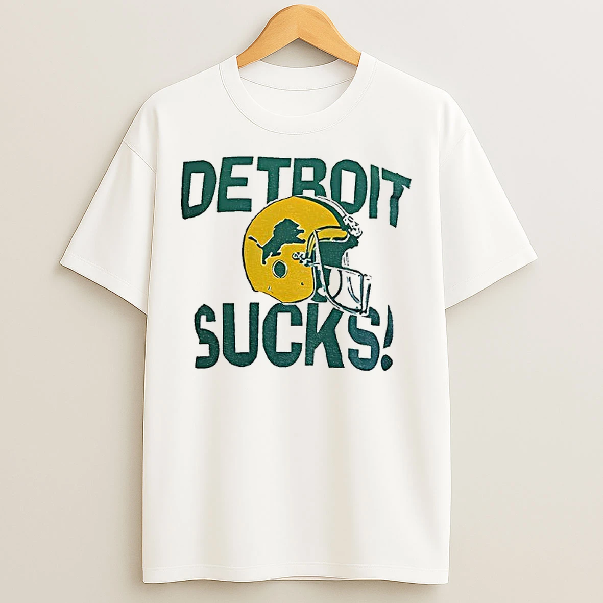 Classic Green Bay Packers Detroit Sucks Nfl Football 2025 T Shirts