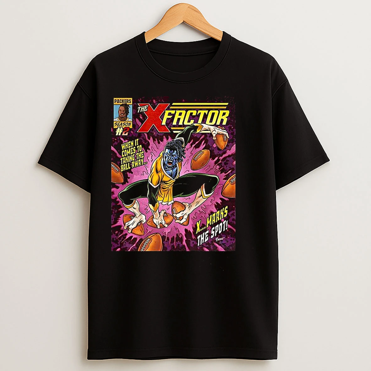 Classic Green Bay Packers The X Factor T Shirts