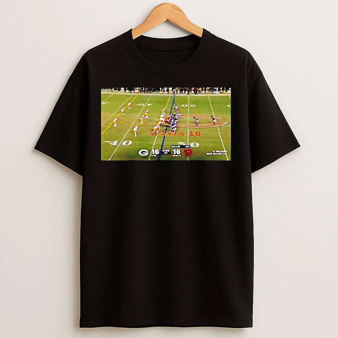 Classic Green Bay Packers Vs Chicago Bears 2025 Nfc North T Shirts