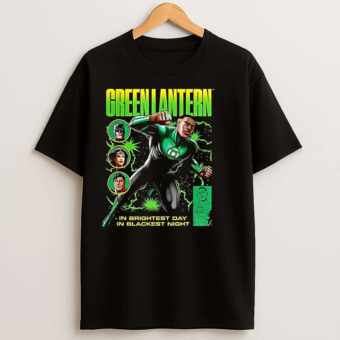 Classic Green Lantern In Brightest Day In Blackest Night T Shirts