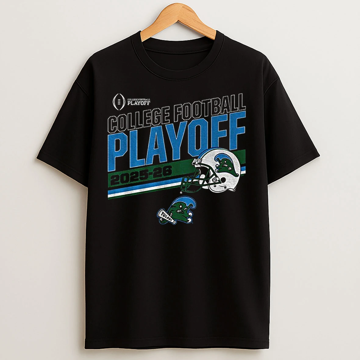 Classic Green Wave College Football Playoff Cfp 2025 26 T Shirts