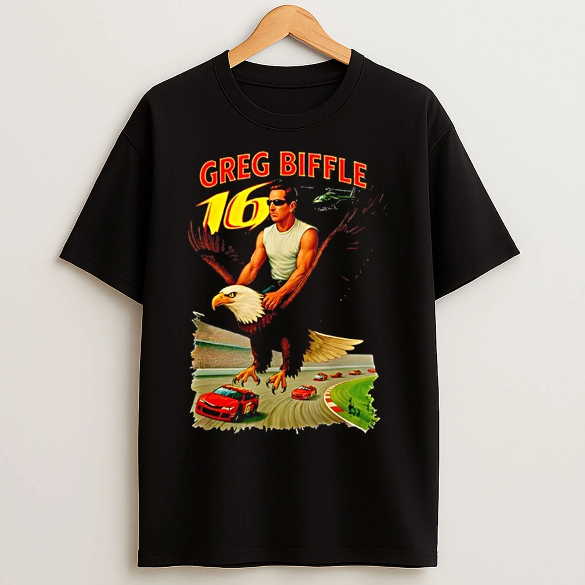 Classic Greg Biffle Retro Art T Shirts